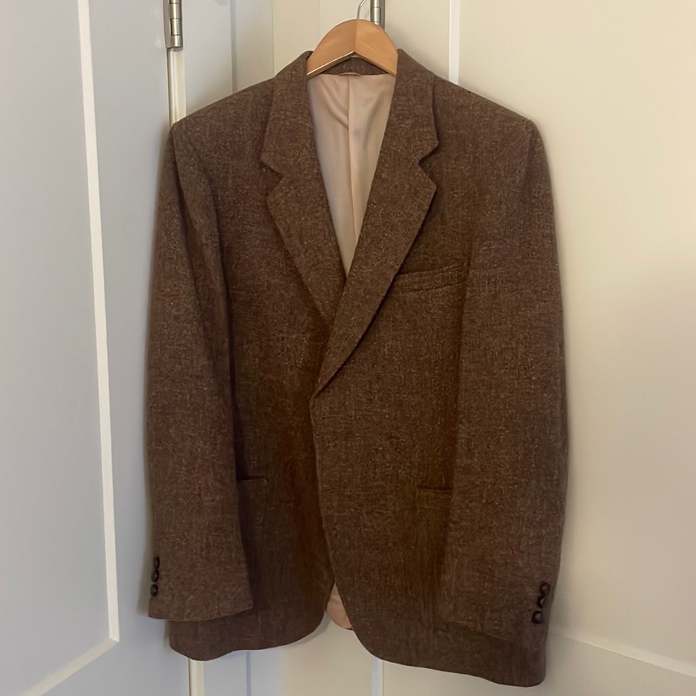 Vintage Moore’s Harris Tweed Brown Jacket Blazer Men’s 42